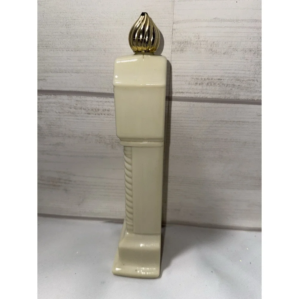 Avon Vintage Cologne Bottle - Ivory Grandfather Clock 
